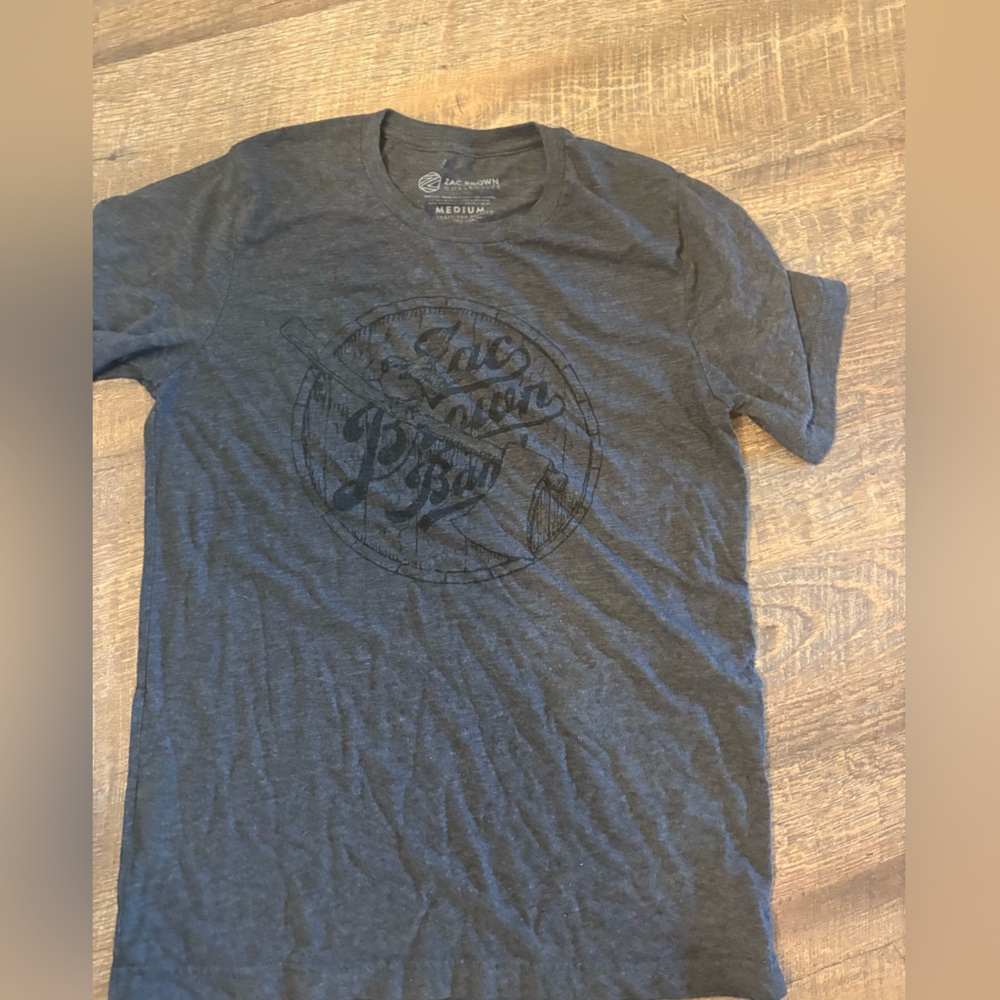 Zachary Brown Band Charcoal Tee